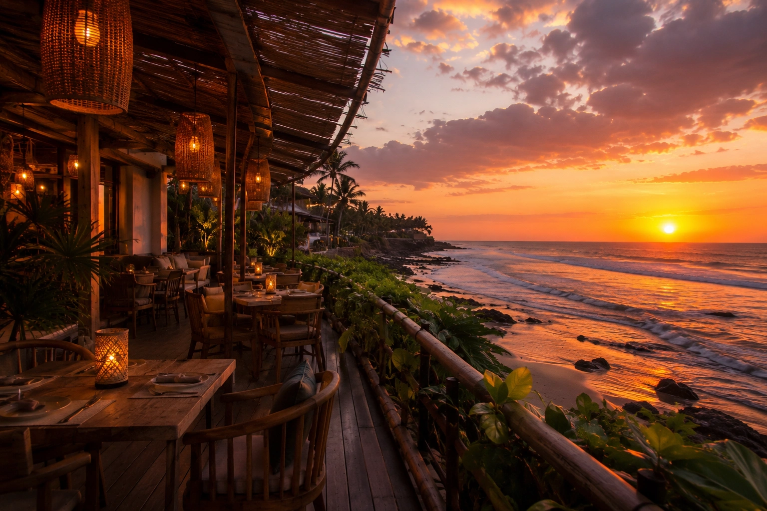 restaurants near berawa beach