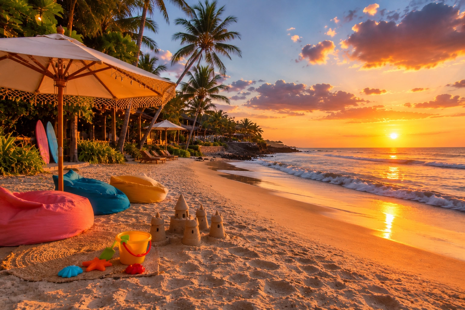 berawa beach for families